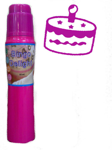 Purple Birthday Cake 